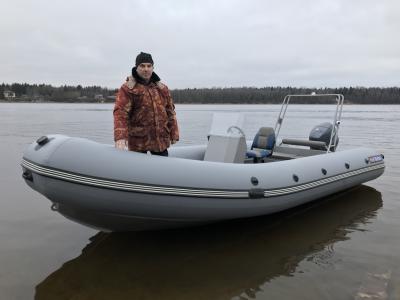 Лодка РИБ ПрофМарин РМ 550 RIB с алюминиевым корпусом